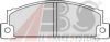 A.B.S. 36004/1 Brake Pad Set, disc brake